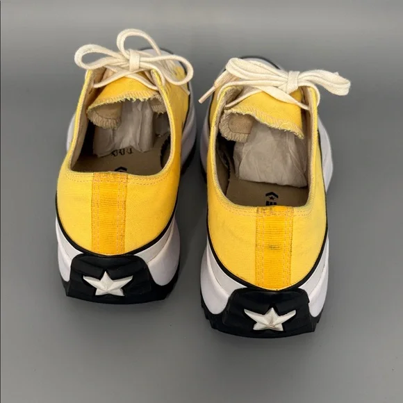 Converse Run Star Hike Ox - Citron Pulse Yellow Platform Sneakers Men 10.5 W 12 - Picture 3 of 7